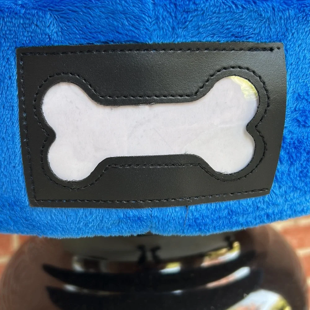 Chew King Small Pet Royal Blue Crown Pet Bed